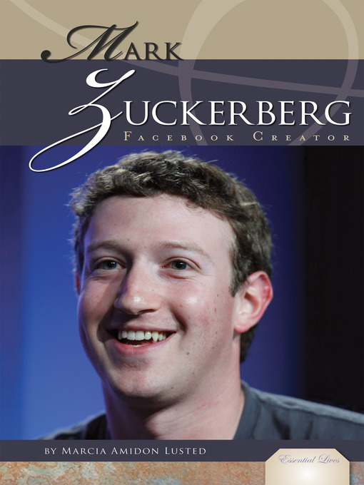 Title details for Mark Zuckerberg by Marcia Amidon Lusted - Available